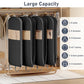 2 Pack 54" Space Saving Garment Bags for Hanging Clothes With Compression Zipper Carry Handles and Window (2 Count)