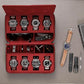 8 Watch Travel Case Storage Organizer for 8 Watches