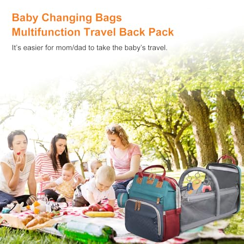 Baby Diaper Bag with Changing Station