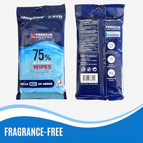 Hand Sanitizer Wipes Travel Size (200 Count)