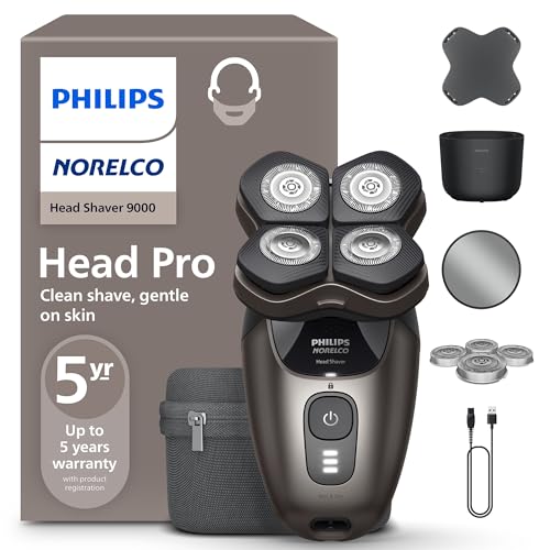 Philips Norelco Head Shaver Pro 9000 Electric Shaver