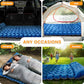 4in Double Sleeping Pad for 2 Person with Foot Pump and Pillow