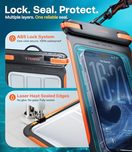 IPX8 Waterproof Phone Pouch Floating (2 Count)
