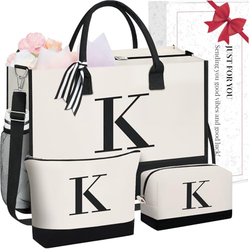 Initial Tote Bag