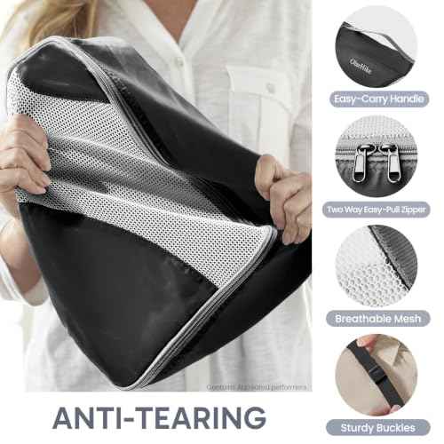 10 Set Packing Cubes for Travel (10 Count)