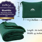 Premium Soft Travel Blanket Pillow Flight Traveling