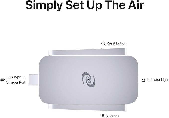 Deeper Connect Air(2026 Version) Pocket-Sized Wireless Travel VPN Router Portable Wireguard OpenVPN DPN WiFi Router