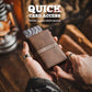 Trifold Card Wallet for Men RFID Blocking with Pop Up Credit Card Holder