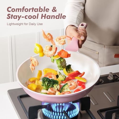 Nonstick Ceramic Frying Pan 12.5