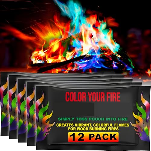 Magic Campfire Fire Color Changing Packets (12 Count)