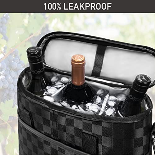 3 Bottle Wine Carrier Tote