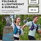 Soft Flask 200ml Collapsible Running Water Bottles (2 Count)