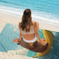 Cute Capybara Beach Towel