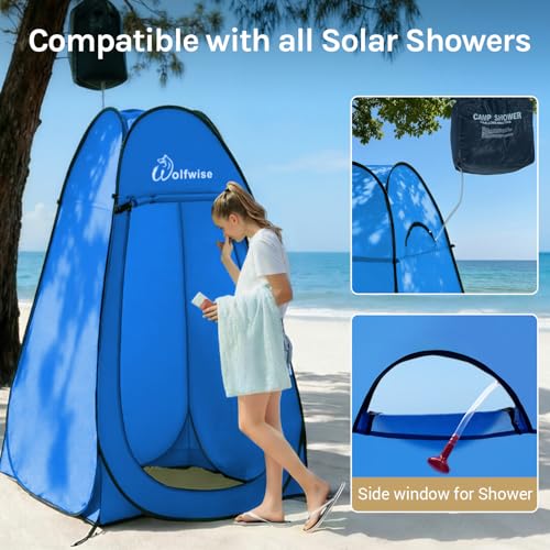 Pop Up Shower Tent for Camping Essentials