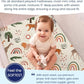 Jungle Animal Mini Crib Sheet (2 Count)