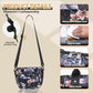 Hibiscus Small Lunch Bag Lightweight Insulated Lunch Box for Women Work Portable Soft Cooler for Picnic Travel Road Trips