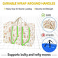 4 Pack Heavy Duty Moving Bags (4 Count)