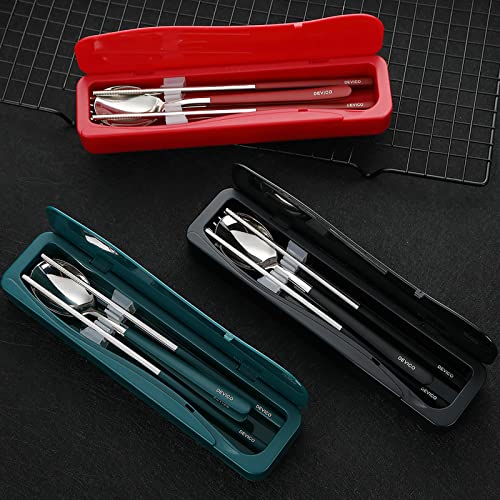 Travel Utensils with Case (4 Count)