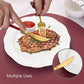 Matte Red Gold Silverware Set (4 Count)