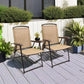 Patio Folding Chair Deck Sling Chair (2 Count)