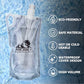 1L Hiking Collapsible Water Bottles (6 Count)