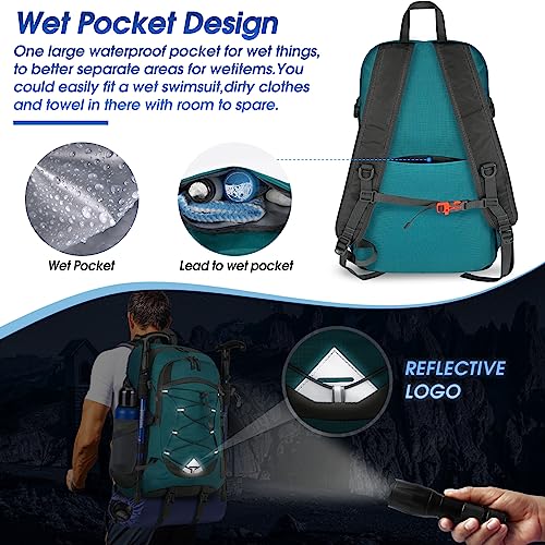 Hiking Backpack 40L Packable Lightweight Camping Daypack Men Women