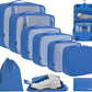 10 Set Packing Cubes Various Sizes Packing Organizer for Travel Accessories Luggage Carry On Suitcase