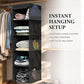 5 Shelf Hanging Closet Organizer