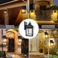 Solar Wall Lights Outdoor Dusk to Dawn Solar Sconces with Motion Sensor (2 Count)