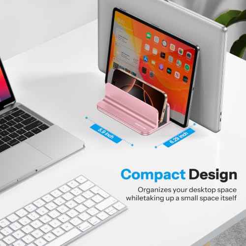 3 Slot Multiple Vertical Laptop Stand