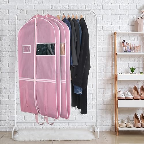 Travel Garment Bag with Pockets (2 Count)
