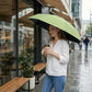 Small Compact Travel Umbrella with UV Protection for Sun & Rain