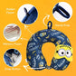 Minions Travel Neck Pillow with Eye Mask