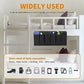 6‑Large‑Pocket RV Bedside Hanging Organizer with Sturdy Hooks