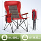 Oversized Camping Chairs High Back Heavy Duty Lawn Chair 500LBS