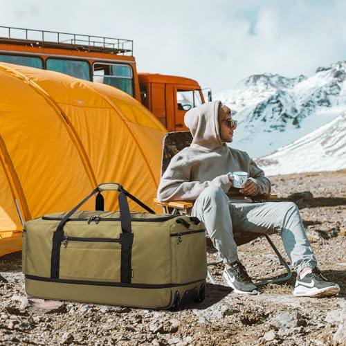 Collapsible Duffle Bag with Wheels 130