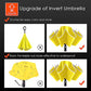 Inverted Umbrella Large Windproof Umbrellas for Rain Sun Travel Umbrella Compact with Reflective Stripe