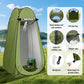 Portable Camping Shower Tent Kit with LED Lights