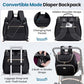 4 in 1 Convertible Diaper Bag Backpack