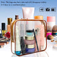 6 Packs Clear Makeup Bags (6 Count)