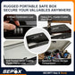 Water Fire Resistant Steel Case Lock Box 3Ft Cable Resettable Combo