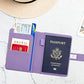 Premium Leather Passport Holder Covers Case