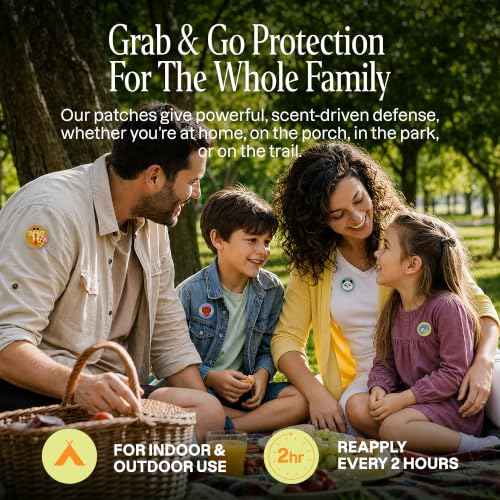 Mosquito Repellent Stickers for Kids & Adults (90 Count)