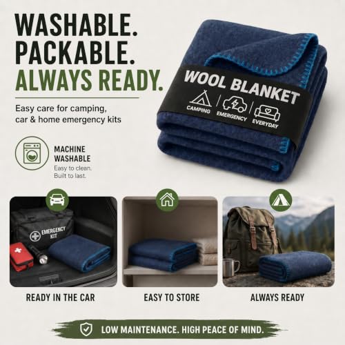 JMR Wool Camping Blanket 10