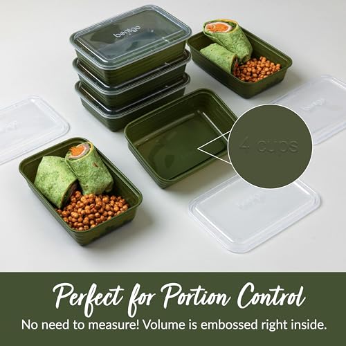 Prep Meal Prep Containers with Lids (20 Count)