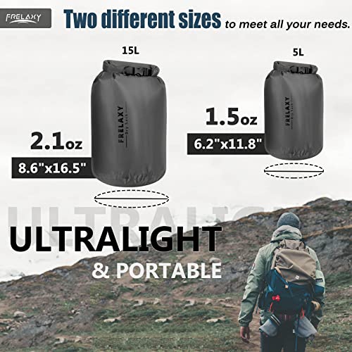 Waterproof Dry Bag 2 Pack (2 Count)