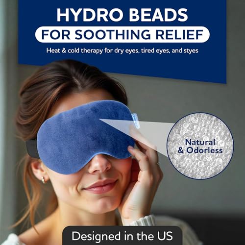 Microwavable & Freezable Hydro Beads Eye Mask