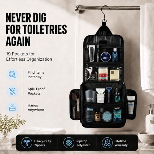Travel Toiletry Bag for Men