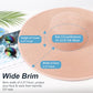 Sun Hats for Women Wide Brim Summer Hat Large Floppy Sun Straw Hat Foldable Packable Beach Hats UPF 50+