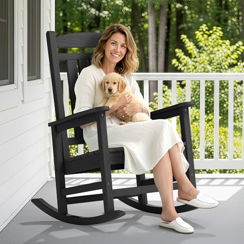 Outdoor Rocking Chair Set of 6 (6 Count)